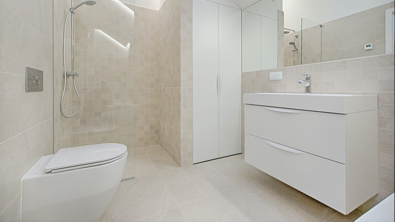 Washroom with a modern design